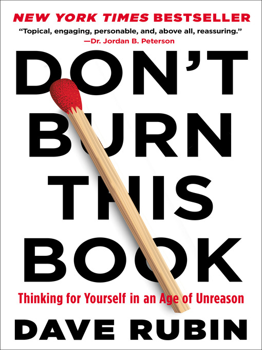 Title details for Don't Burn This Book by Dave Rubin - Wait list